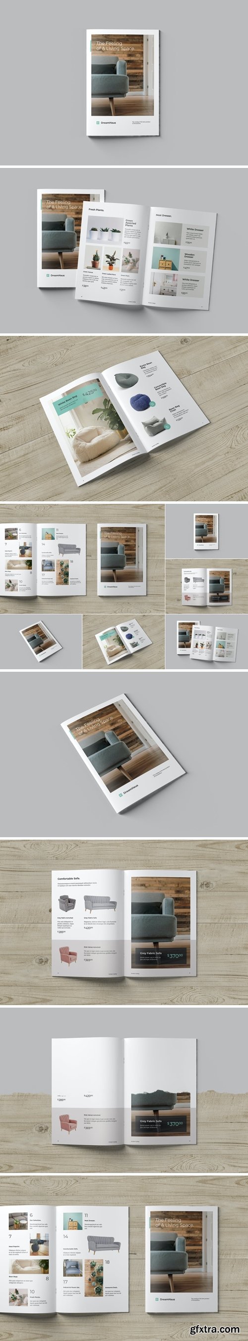 Brochure and Catalog Mockups