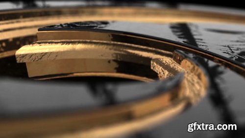 Videohive - Gold Black And Shine Logo Reveal - 28498726