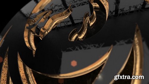 Videohive - Gold Black And Shine Logo Reveal - 28498726