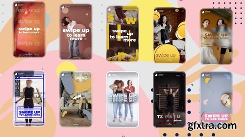 Videohive - Instagram Swipe Up Stories - 28774368