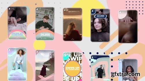 Videohive - Instagram Swipe Up Stories - 28774368