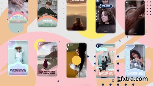 Videohive - Instagram Swipe Up Stories - 28774368