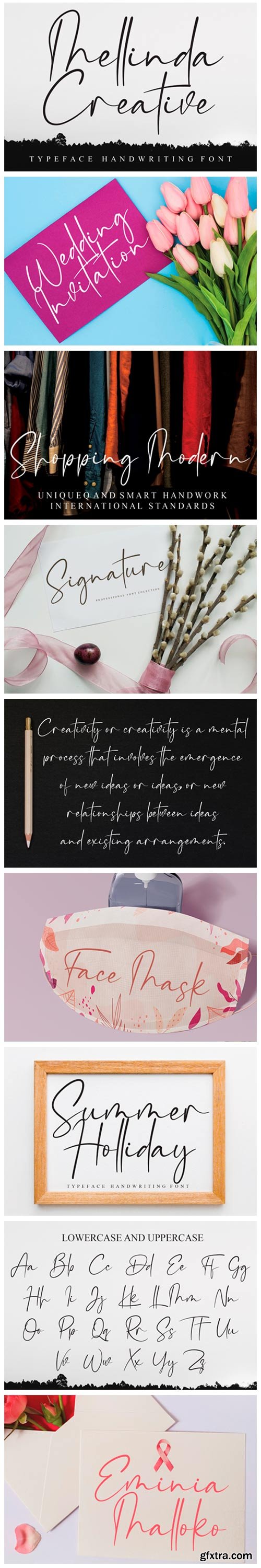 Mellinda Creative Font