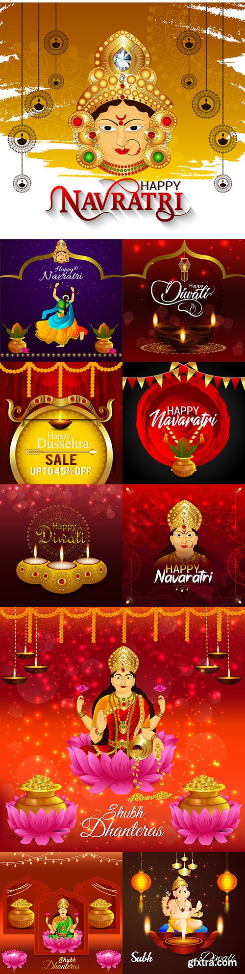 Beautiful abstract banner with discount sale traditional holiday
