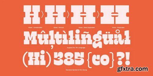 Klose Slab Font Family