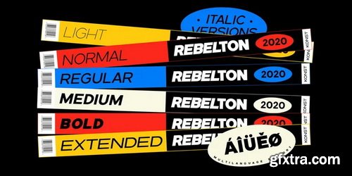 Rebelton Font Family