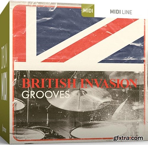 Toontrack British Invasion Grooves MIDI