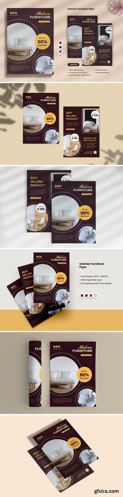 Interior Furniture Flyer