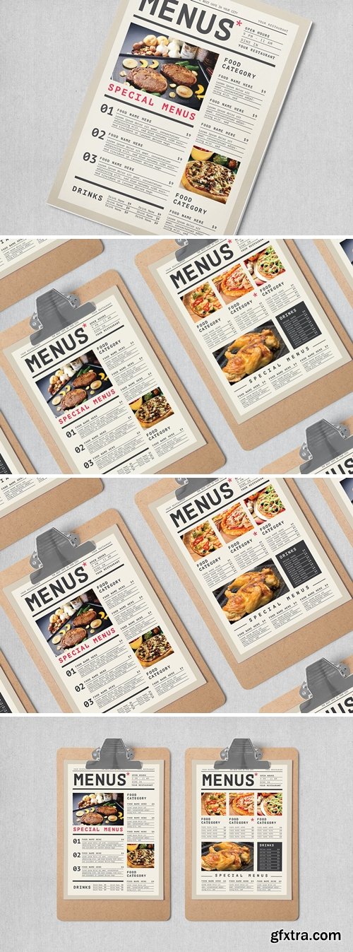 Simple Food Menus