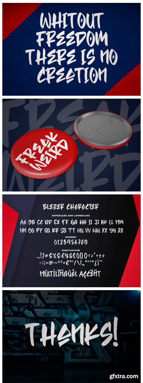 Blezer Font