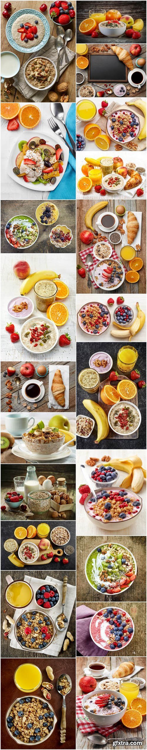 Healthy breakfast ingredients 2 - 21xUHQ JPEG