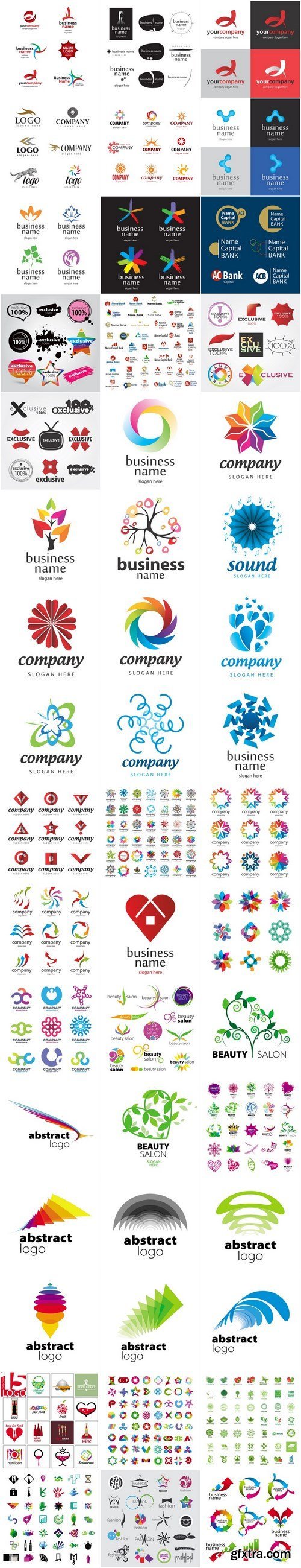 Logo Collection - 50xEPS, AI