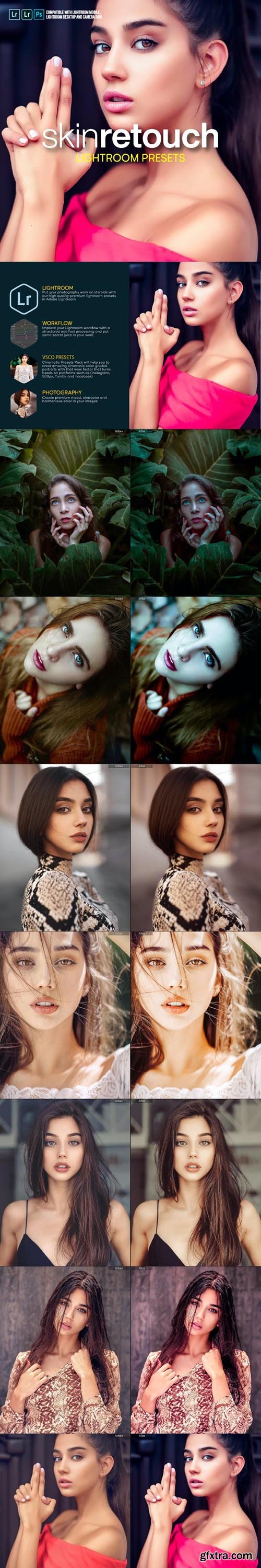 GraphicRiver - 16 Skin Retouch Pro Lightroom Presets 28319200