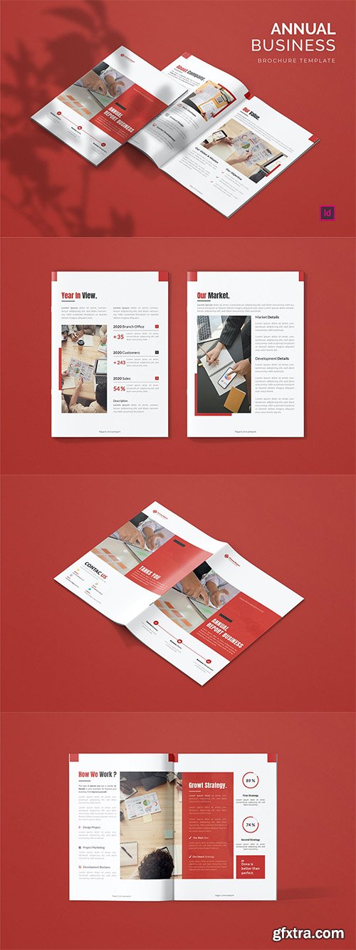 Annual Report Business - Brochure Template