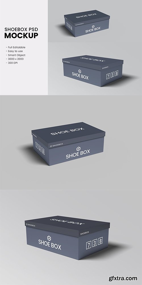 Shoe Box Mockups Vol 01