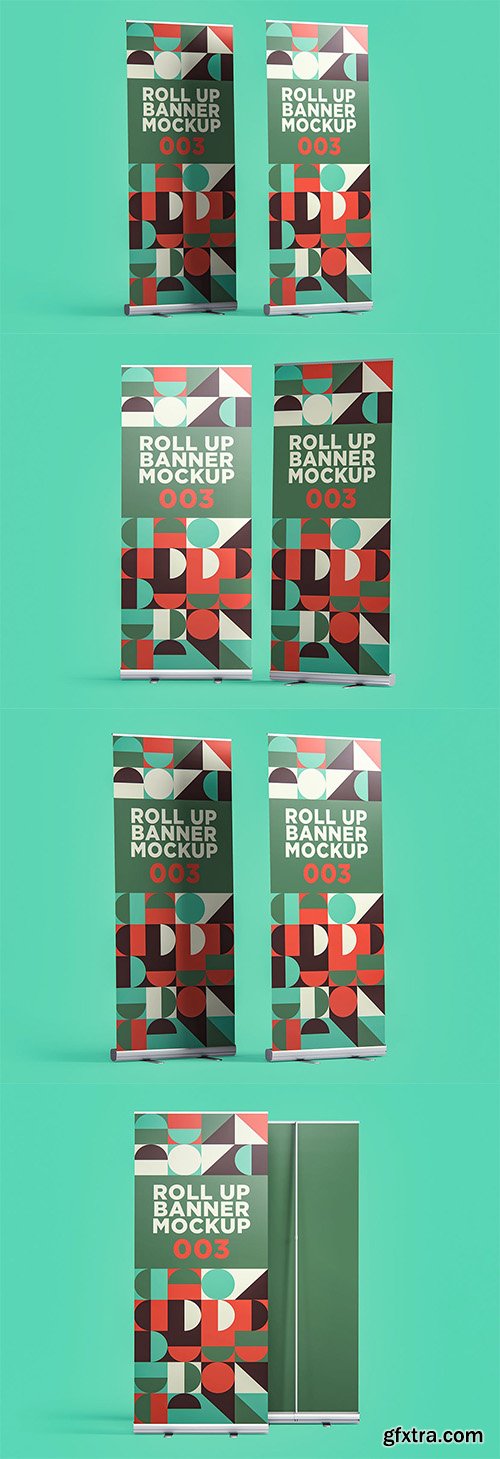 Roll Up Banner Mockup 003