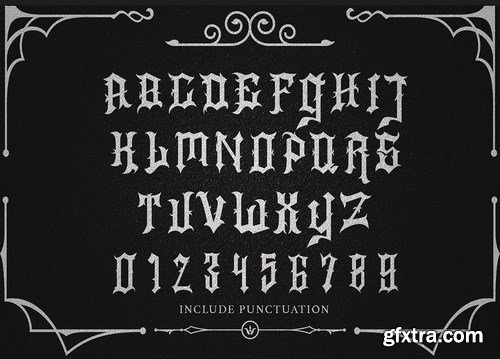 ShockFest Blackletter Font