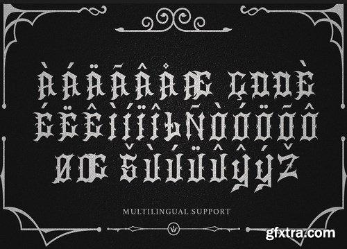 ShockFest Blackletter Font