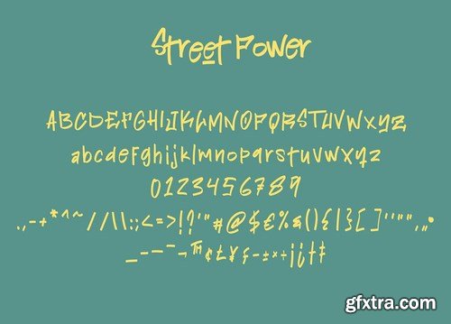 Street Power Graffiti Font