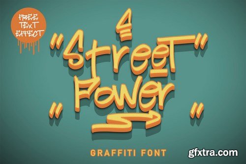 Street Power Graffiti Font