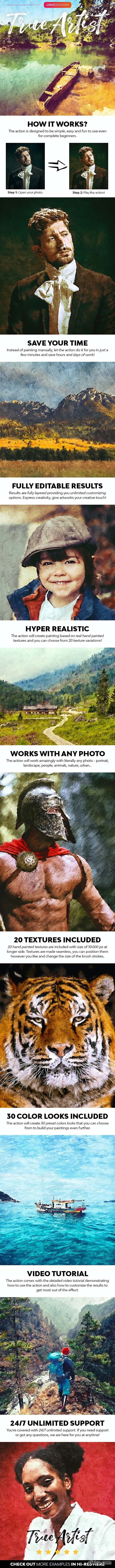 GraphicRiver - True Artist Photoshop Action 28413190