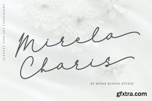 Mirela Charis - Stylish Signature Font