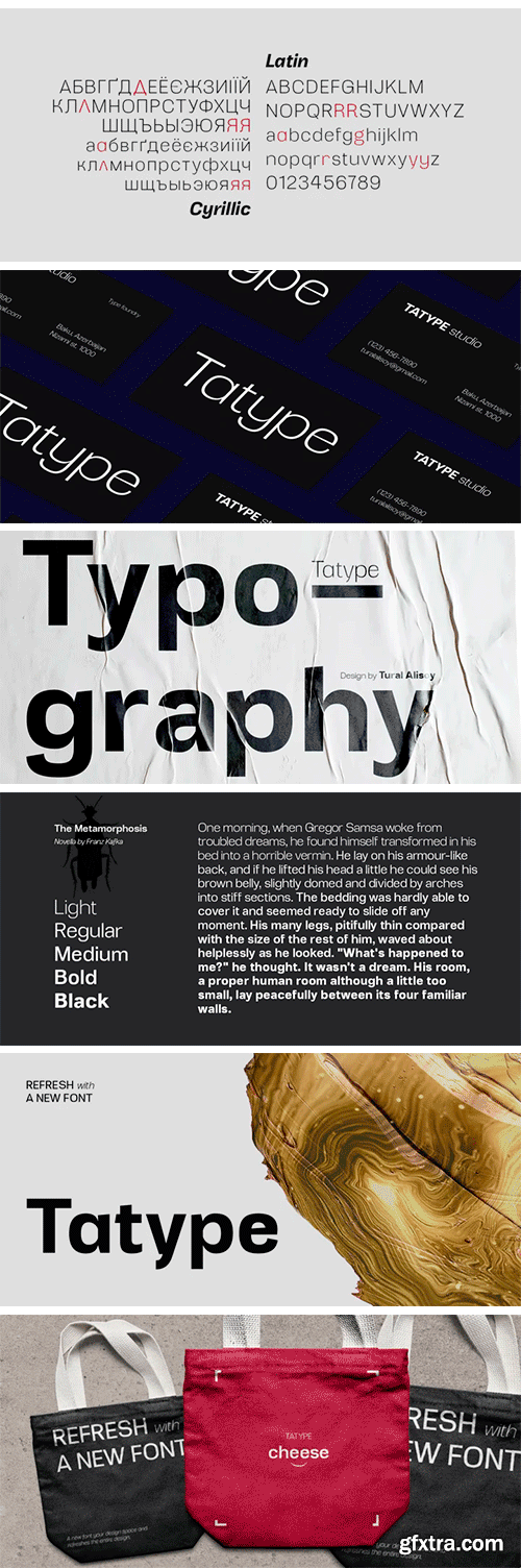 Tatype Font Family