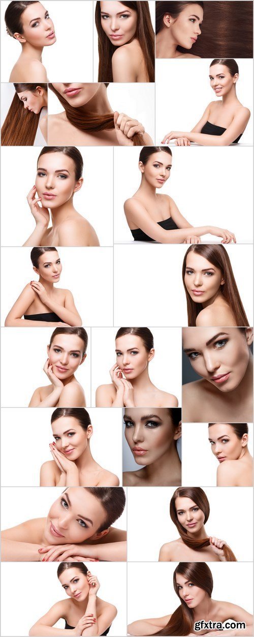 Beautiful young woman - Set of 20xUHQ JPEG Professional Stock Images