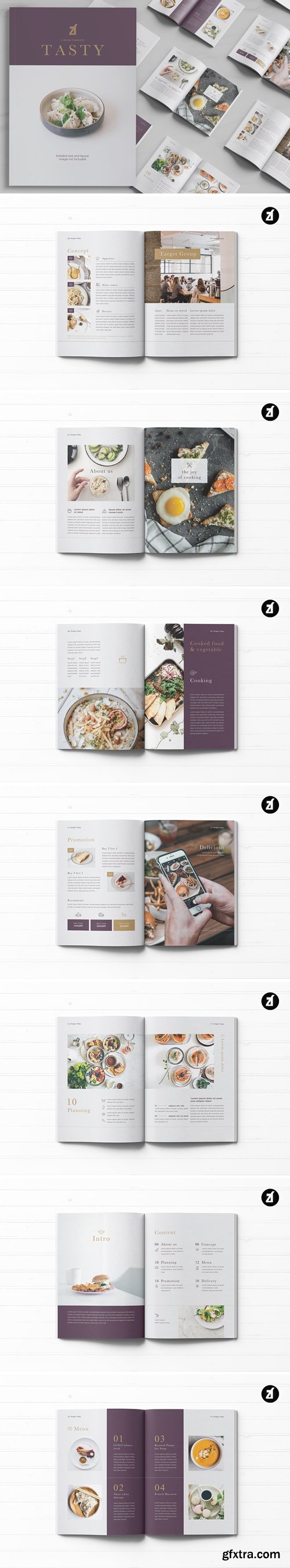 Tasty Cookbook template