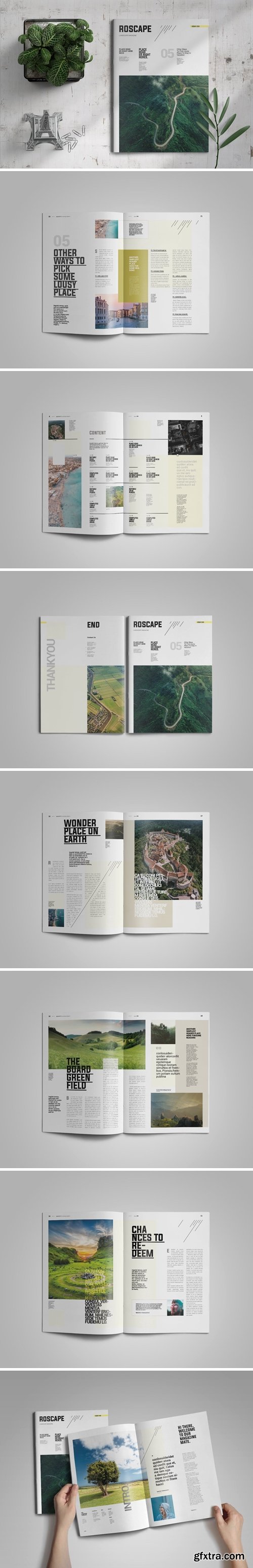 Roscape | Magazine Template