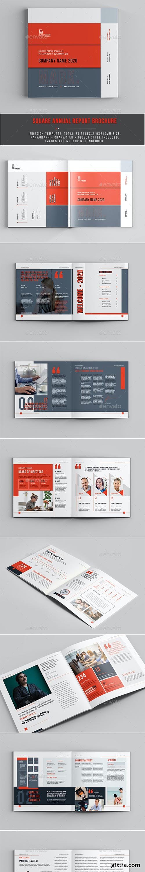 GraphicRiver - Annual Report Square 28448339