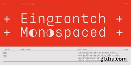 Eingrantch Mono Font Family