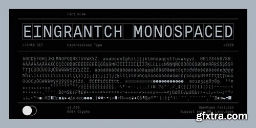 Eingrantch Mono Font Family