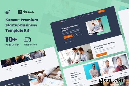 ThemeForest - Kanca v1.0 - Startup Business Consulting Elementor Template Kit - 28767605