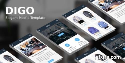 ThemeForest - Digo v1.0 - Elegant Mobile Template - 20292237