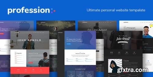 ThemeForest - Profession v1.1.2 - Personal Website Template - 20537803