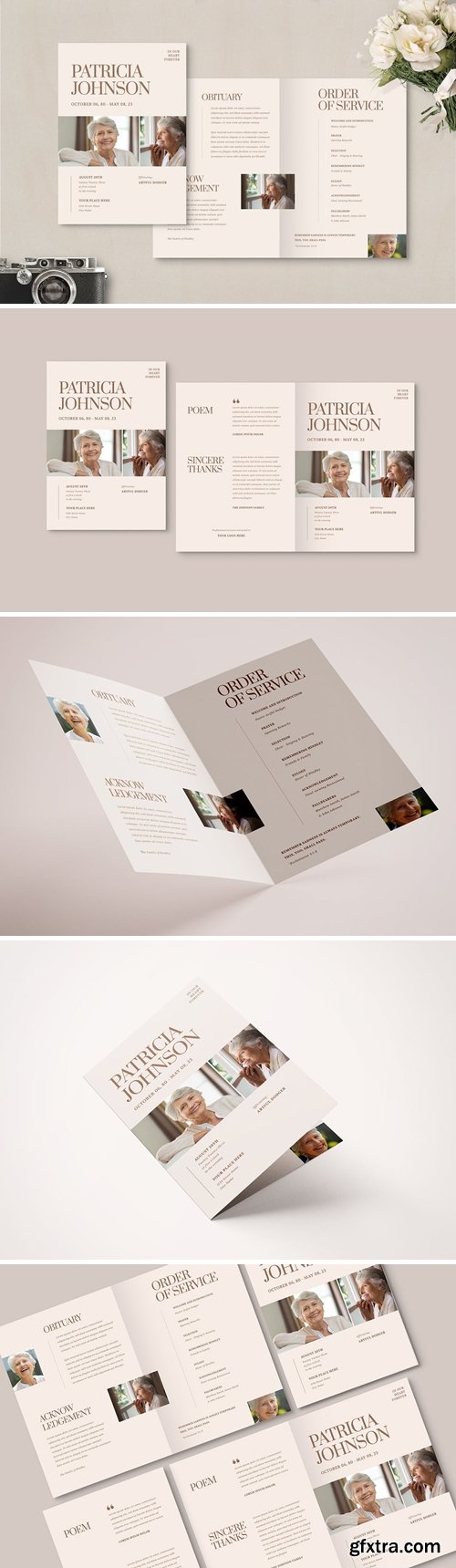 Funeral Program Template