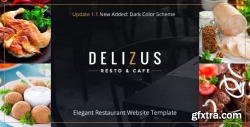 ThemeForest - Restaurant Website Template - Delizus v1.1.1 - 19267867