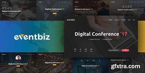 ThemeForest - Eventbiz v1.3 - Event, Conference and Seminar Website Template - 20093477