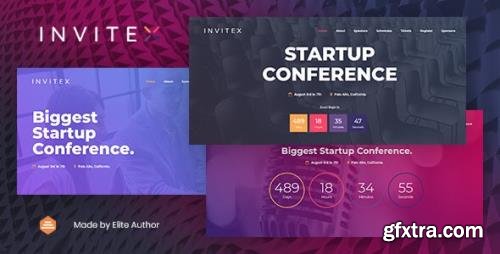 ThemeForest - Invitex v1.0 - Event and Conference Website Template - 24250689