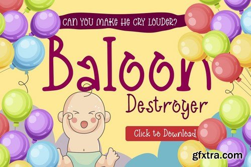 Baby Bone - Creative Fun Children Display Font