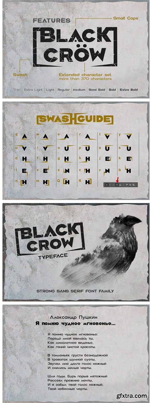 Black Crow Font