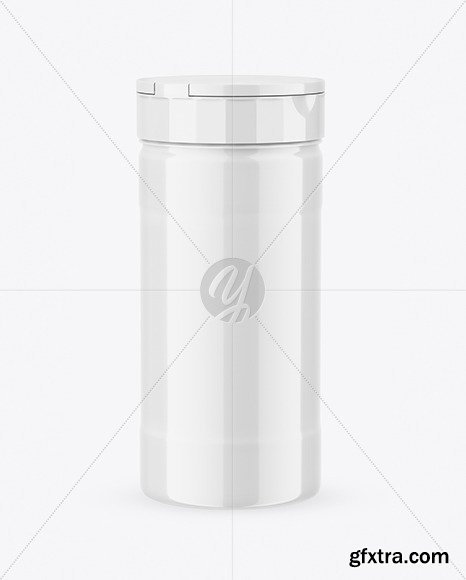 Glossy Salt Jar Mockup 68525