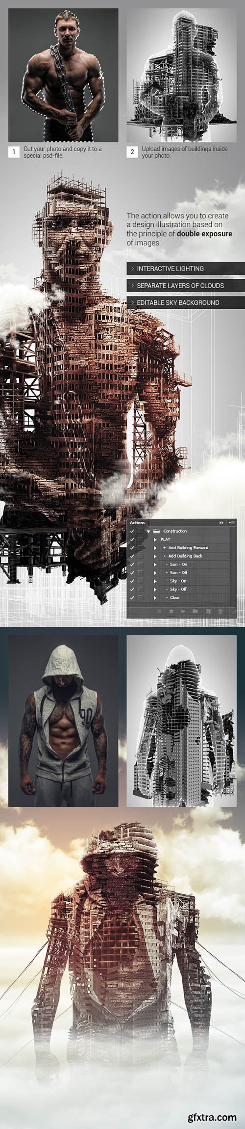 GraphicRiver - Construction Photoshop Action 28873375