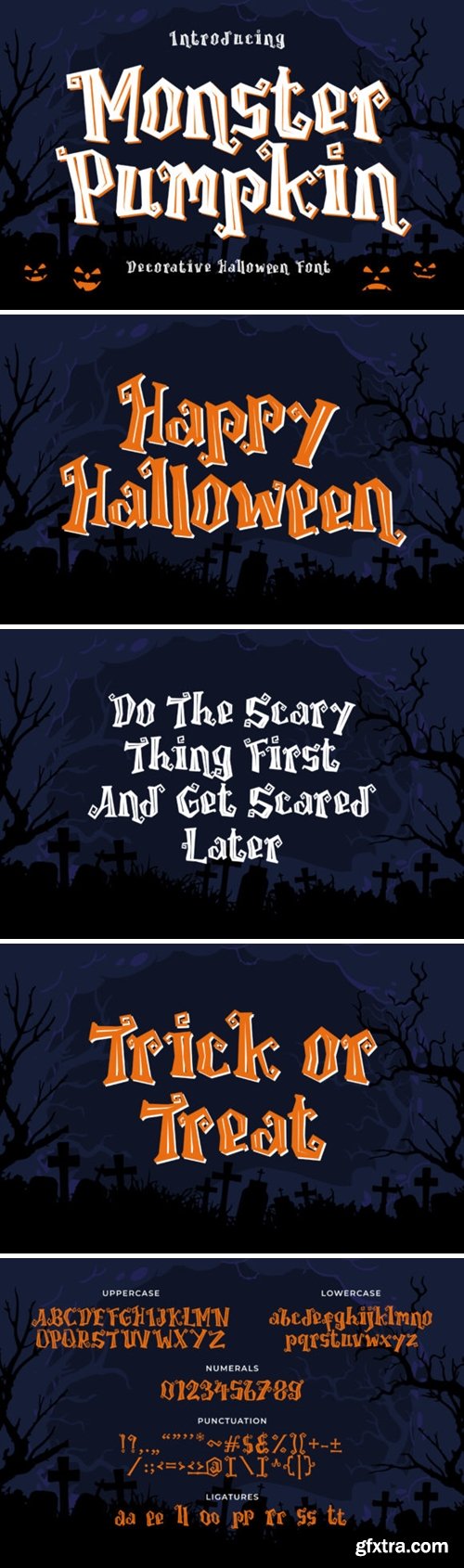 Monster Pumpkin Font