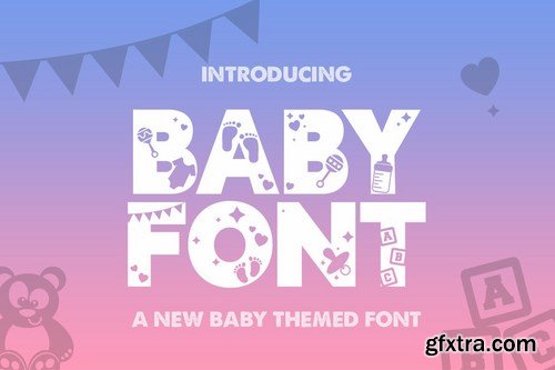 Baby Silhouette Font