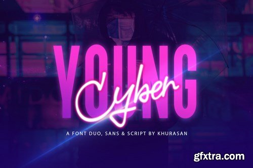 Young Cyber Font Duo