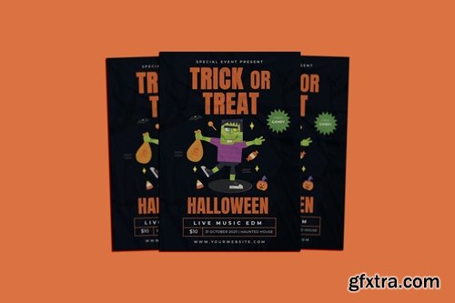 Trick Or Treat Flyer