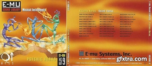 E-MU Classic Series Vol 9 Psychic Horns for Emulator X3