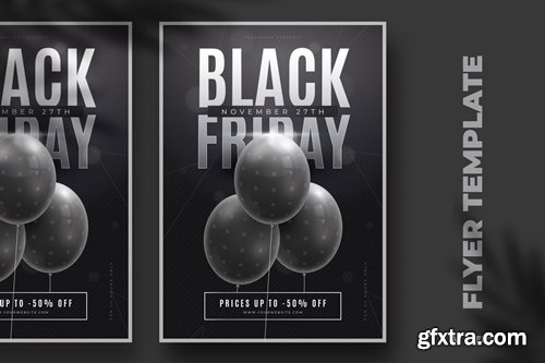 Black Friday Flyer Template